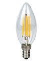 Candle Flame Bulb 4 w CA 35 Tip LED Filament E 27 And E 14. 