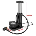 High Pressure Foot Air Pump with Gauge Heavy-Duty Foot Bike Pump for Bicycle Ball Scooter Car Inflatable Toys Mini Pump. 