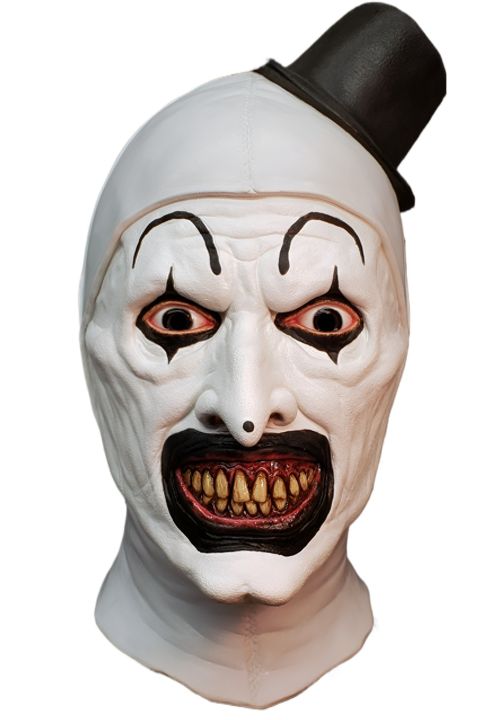 Terrifier Art The Clown Mask for Adults best for Halloween Parties.