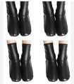 New Muslim Prayer Wear PU Plush Warm Socks  Leather Socks for Children. 