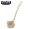 Green forest Oil Filter Spoon with Hanging Hole Remove Oil Separation Kitchen Gadgets. 
