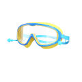 Factory Direct Sales Children's Swimming Goggles Large Frame Waterproof Anti-Fog Professional Swimming Glasses Student Baby Cute Wholesale Eye Protection. 
