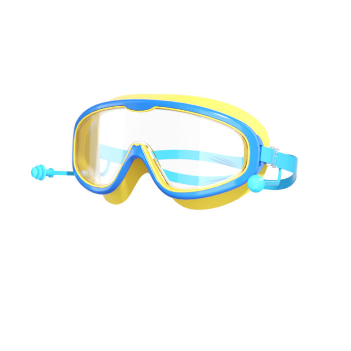 Factory%20Direct%20Sales%20Children's%20Swimming%20Goggles%20Large%20Frame%20Waterproof%20Anti-Fog%20Professional%20Swimming%20Glasses%20Student%20Baby%20Cute%20Wholesale%20Eye%20Protection%20-%20Image%205