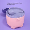 Momme 1pcs Baby Milk Powder Box Portable Out Sealed Moisture-proof Storage Tank Divided Into Boxed Milk Powder Compartment. 