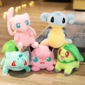 Pokemon Gifts For The New Year Anime Doll Pikachu Charmander Squirtle Bulbasaur Plush Doll Eevee Mewtwo Jigglypuff Stuffed Toys. 