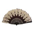 Hand Held Fan Fashion Chinese Retro Folding Fan. 
