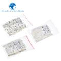 TZT 0603 0805 1206 SMD Resistor Kit Assorted Kit 1ohm-1M ohm 1% 33valuesX 20pcs=660pcs Sample Kit. 
