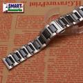 22mm Width Universal Ceramic & Stainless Steel Watch Band Strap For Samsung Galaxy Watch 3 45MM Galaxy Watch 46mm And All Other 22mm Width Lugs Quartz, Digital, Automatic Watches.. 