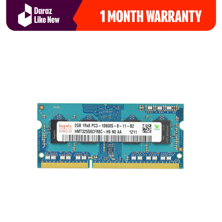 Used Laptop Ram 2gb DDR3 (8500)-1600 Mhz Hynix, Nanya, Samsung