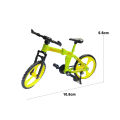 Foldable Finger Bike Mini Foldable Downhill Mountain Bike Model with Rotary Wheels Educational Toy for Boys Girls Desktop Decoration Gift Buyers' Choice Desktop Bicycle Toy. 
