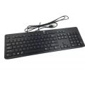 H-P Fancy Slim Business Multimedia USB Wired Keyboard Ultra Smooth Keys For Computer and Laptop Home and Office Use.. 