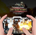 Mobile Gaming Button Phone Gaming Trigger For PUBG Fire Button Shooter Controller For Android Phone. 