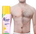 Nair Hair Removal Spray Men and Women With Baby Oil For Lemon Fragrance 200 ML. 