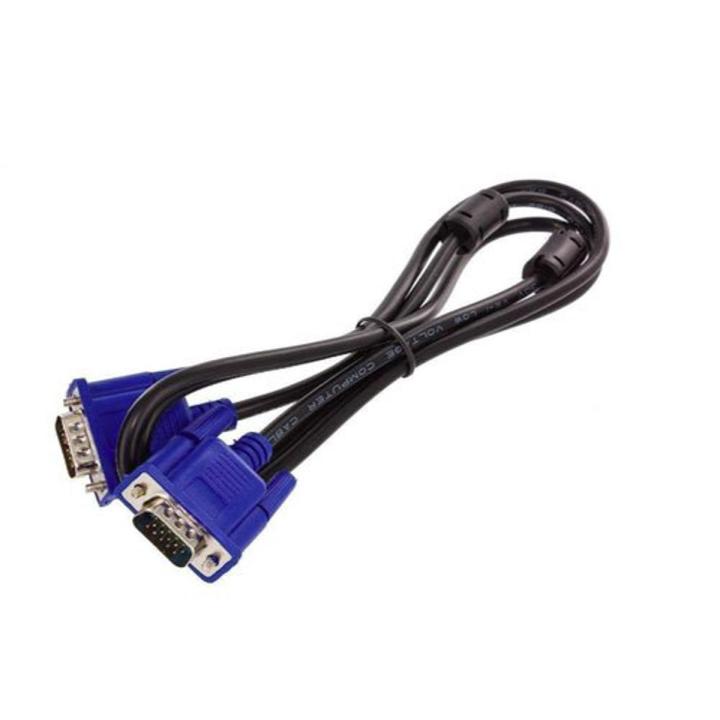 VGA Cable 15 Pin Male To Male PC Monitor TV LCD Projector TFT Cable