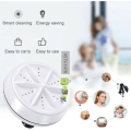 Mini Portable Ultrasonic Turbine Washing Machine Turner USB Powered. 