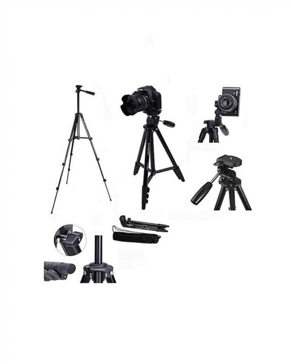 Yunteng%20Professional%20Tripod%20Stand%20VCT-680%20-%20Black%20-%20Image%203