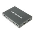 KanaaN HDMI Matrix 4 Input 2 Output 4x2 Splitter Switch - 3D - Full HD 1080p Remote Control HDMI 1.3b SPDIF Toslink and 3.5 mm Jack Audio Output HD ORIGINAL UK ZONE. 