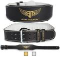 Weight Lifting Belt Cow Hide real Leather Back Gym Lifting Weight Belt. 