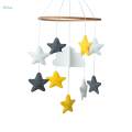 Crib Hanging Toys Felt Crib Mobile Interactive Hanging Cute Creative Bed Bell Stroller Toy for Stroller Photography Props Pram Party Bedroom. 