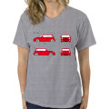 Mens Mini Cooper Blueprint T-Shirt John Cooper Works Colour Print Roadster Light. 