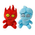 25cm Fireboy and Watergirl Plush Toys Hot Game Characters Plush Doll Cute Red Fireboy Blue Watergirl Dolls Gamer Xmas Gift Toys. 