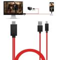 MHL to HDMI Adapter Micro USB to HDMI 1080P HD TV Cable Adapter for Android Samsung Phones. 