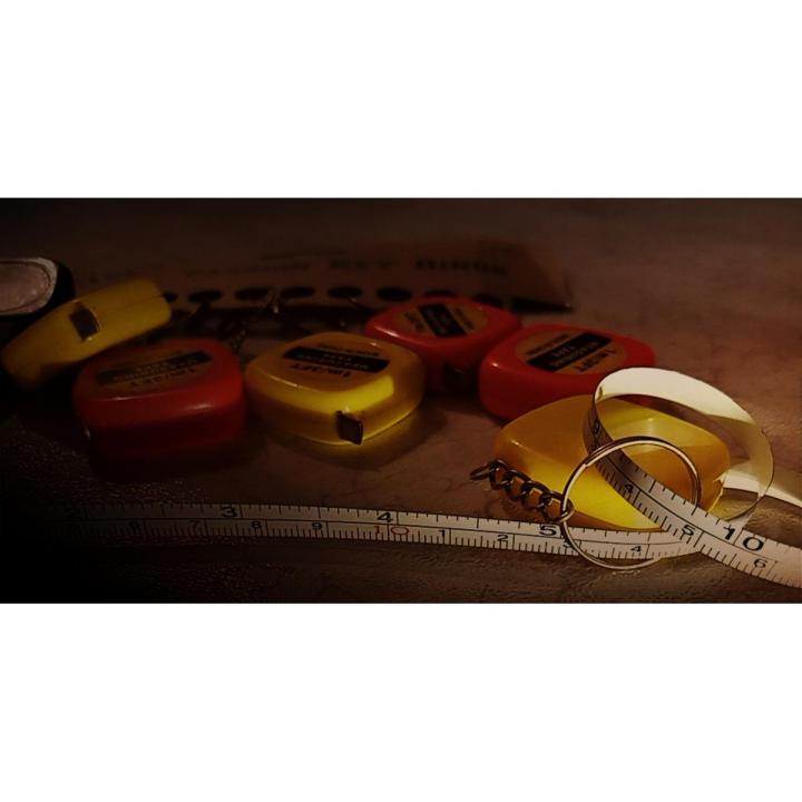 Inch Tape Key Chain made in China 1m/3FT Measurement Tape Random colors