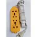 4 Meter Cable Extension Board - Yellow. 