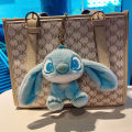 Cute Stitch Doll Couple Bag Pendant Plush Toy Rag Doll Keychain Doll Pendant. 