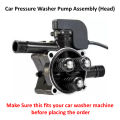 Car Pressure Washer Pump Assembly (Head). 