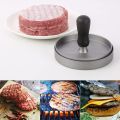 Non-Stick Hamburger Press Burger Maker with 100 Wax Discs, Ideal for BBQ. 