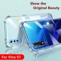 lthmy for Vivo S1 1907 V1907 1907 19 Soft Gel Jelly Case Transparent Full Protective Anti-Scratch Resistant Back Cover Skin. 