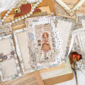 Panda Online 30 Sheets Lace Handmade Series Diary Note Memo Paper Diary Journal Decorative Scrapbooking. 
