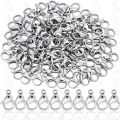 Lobster Clasps Stainless Steel Silver Connector for DIY Crafting Findings, Gold Lobster Claw Clasp for Handmade Necklace, Bracelet Jewelry Making Accessories Fastener Hook. 