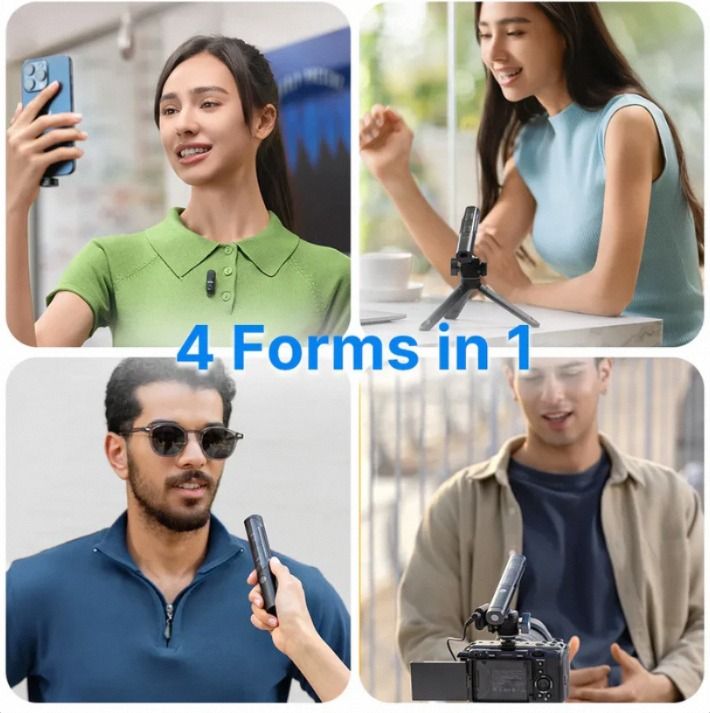 BOYA%20Magic%2002%20Transformable%20Al-Powered%20Mini%20Wireless%20Microphone%20(For%20Type%20C%20&%20Cameras)%20-%20Image%204