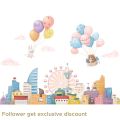 Wall Stickers For Girls Rooms Decoration Kids Room Girl Sticker Baby Vinyl Wall Child Home Decor Modern. 