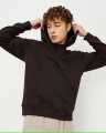 Winter Hoodies For Men's With Soft Cotton Fleece And Front Pouch Pockets. 