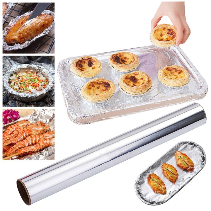 Aluminium Foil Sheet for Kitchen | Aluminium foil sheet for food | Aluminium Foil Roll Sheet for Cooking | Aluminum Sheet Heat Resistant | 3.5 Meters Original Aluminum foil sheet