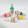 Keep Smiling Unwashable 3D Fabric Colors Paint Set 12 x 30ml. 