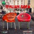 Pure Material Chair | Wifi Chair | Premium Quality Chair | New design | Beautiful color | Steel legs | Italian sofa. 