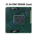 Intel Core I5-2410m I5 2410m Sr04b 2.3 Ghz Cpu Lap Processor 3m 35w Socket G2 / Rpga988b. 