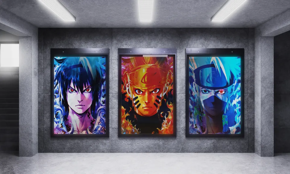 Tableau Itachi Uchiha Deco Toile Cadre Mural Manga Naruto | Manga Planète