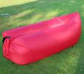 Portable Inflatable Sofa Bed Outdoor Lazy Sofa Pocket Air Single Sleeping Bag Noon Break Bed Leisure Beach Bed. 
