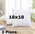 Cushion Filling Case Cushion Insert Sofa, Couch, Inner Cushion 100% Pure Polyester Ball Fiber 16x16 & 18x18 Inch. 