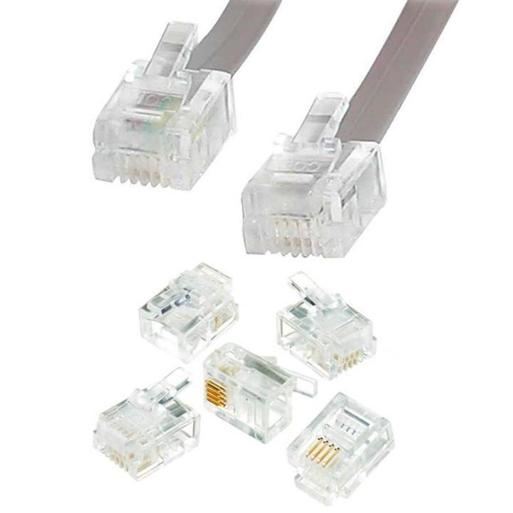 4%20Pin%20RJ11%206P4C%20Modular%20Telephone%20Phone%20Connector%20Internet%20Cable%20Connector%20Telephone%20Plug%204%20Pin%20RJ11%206P4C%20Modular%20Plug%20Telephone%20Phone%20Connector%20Crystal%20Head%20Plug%20Network%20Connector%20Four-core%20Cable%20RJ%2011%20Plug%20-%20Image%206