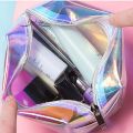 Holographic Makeup Bag Cosmetic Travel Bag Toiletry Organizer Purse for Women @sg. 