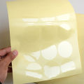 1000 15MM clear round sticker round transparent labels circle PVC Sealing labels Encounter. 