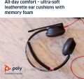 Plantronics - Blackwire C5220 - Wired, Dual-Ear (Stereo) Headset with Boom Mic - USB-A, 3.5 mm to connect to your PC, Mac, Tablet and/or Cell Phone. 