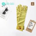 Frayed Edges-free Girls' Gloves Colorful Bowknot Gloves for Kids' Stage Performances Parties Princess Skirt Accessories Girls' Bow Gloves. 