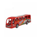 4 Pcs Pull Back Bus Toy Set Plastic Toys For Kids Boys Girls Push Back and Go Vehicle Plastic Diecast City and School PullBack Buses. 